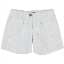 CATIMINI - Short blanc broderie anglaise - 6 Ans