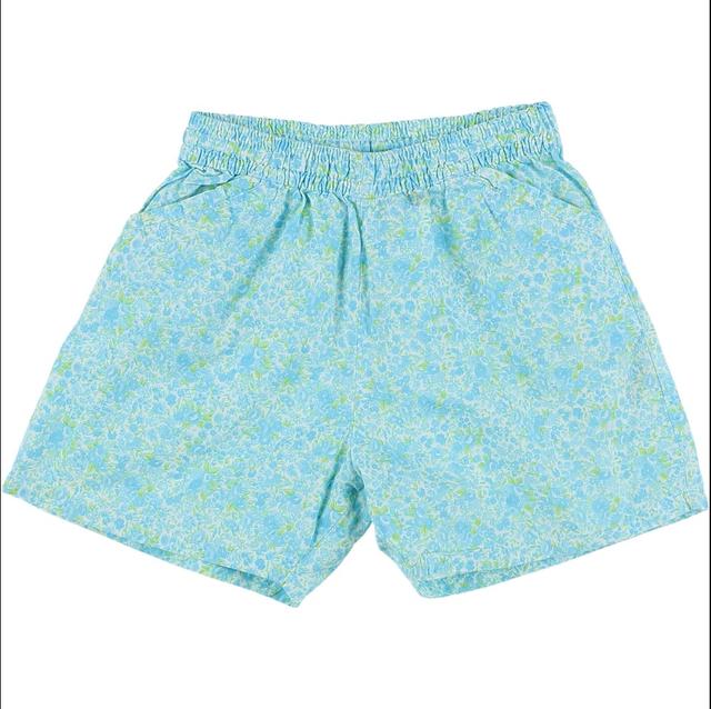 NECK&NECK - Short bleu, blanc, vert - 24 Mois