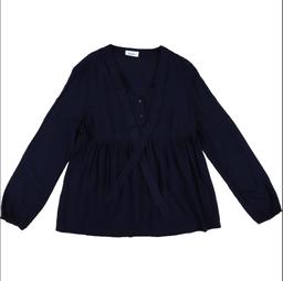 BALLOON - Blouse bleu - 44