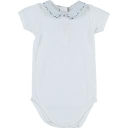 BONPOINT - Body blanc, vert - 18 Mois