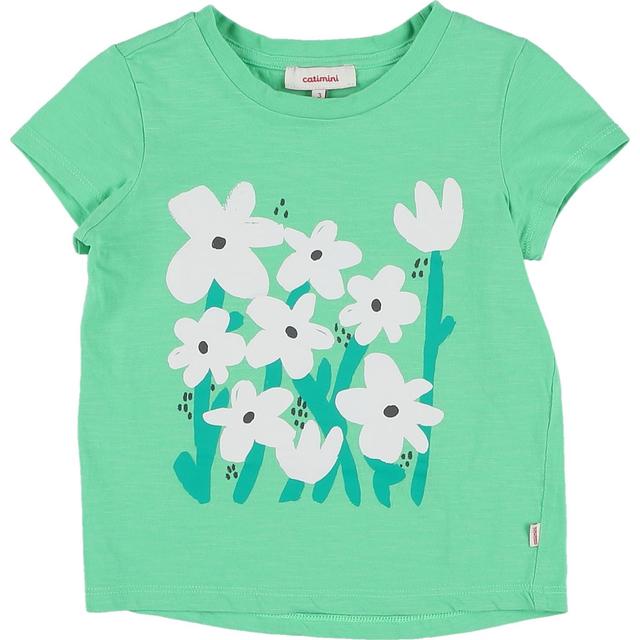 CATIMINI - T-shirt vert, blanc - 3 Ans