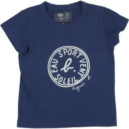 AGNÈS B - T-Shirt bleu marine - 4 Ans