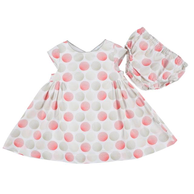 OBAÏBI - Robe + bloomer multicolore - 9 Mois