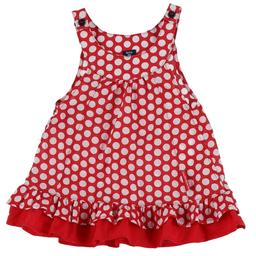 TERRE DE MARINS - Robe rouge, blanc - 6 Mois