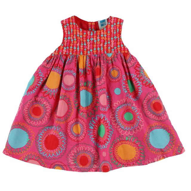 VERTBAUDET - Robe multicolore - 18 Mois