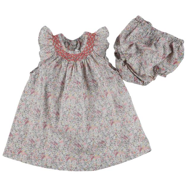 NATALYS - Robe fleurie - 6 Mois