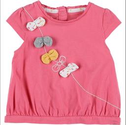 VERTBAUDET - T-shirt rose - 9 Mois