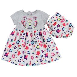 DPAM - Robe + bloomer multicolore - 12 Mois