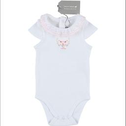 SERGENT MAJOR - T-Shirt/body blanc, rose - 6 Mois