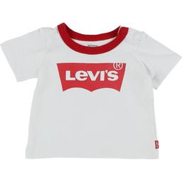 LEVI'S - T-shirt blanc, rouge - 6 Mois