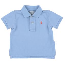 RALPH LAUREN - Polo bleu - 12 Mois