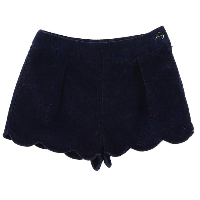 JACADI - Short velours bleu - 3 Ans