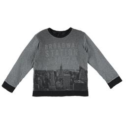 IKKS - Sweat réversible gris - 8 Ans