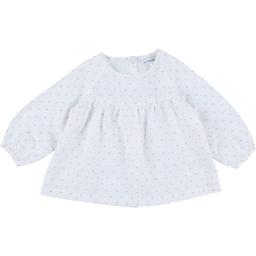 VERTBAUDET - Blouse blanc, rose - 12 Mois