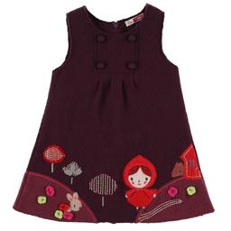 DPAM - Robe aubergine - 12 Mois