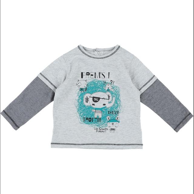 LA COMPAGNIE DES PETITS - T-shirt multicolore - 12 Mois