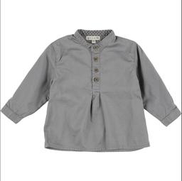 GRAIN DE BLÉ - Chemise greige - 6 Mois