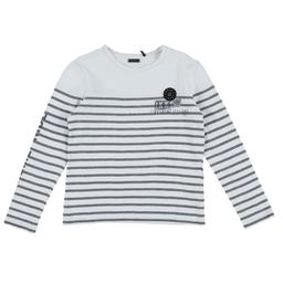 IKKS - T-shirt gris, blanc - 10 Ans