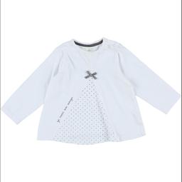 MES PETITS CAILLOUX - T-shirt blanc, noir - 18 Mois