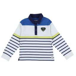 CYRILLUS - Polo rugby multicolore - 6 Ans