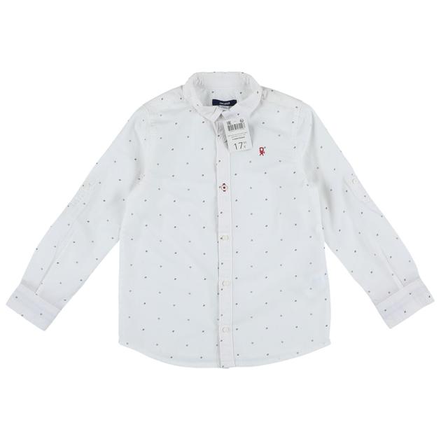 OKAÏDI - Chemise blanc, bleu - 6 Ans