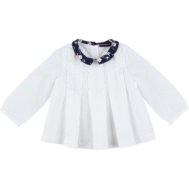 SERGENT MAJOR - Blouse blanc, bleu, rose - 12 Mois