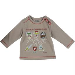 LA COMPAGNIE DES PETITS - T-shirt multicolore - 6 Mois