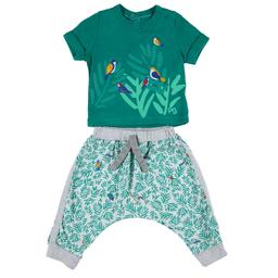 PETIT BATEAU - Ensemble multicolore - 6 Mois