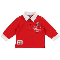 CHICCO - Polo rouge, blanc - 18 Mois