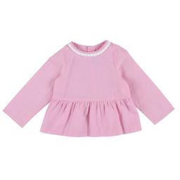 JACADI - Blouse rose, blanc - 24 Mois