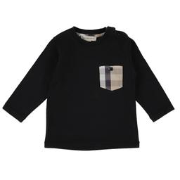 BURBERRY - T-shirt noir - 12 Mois