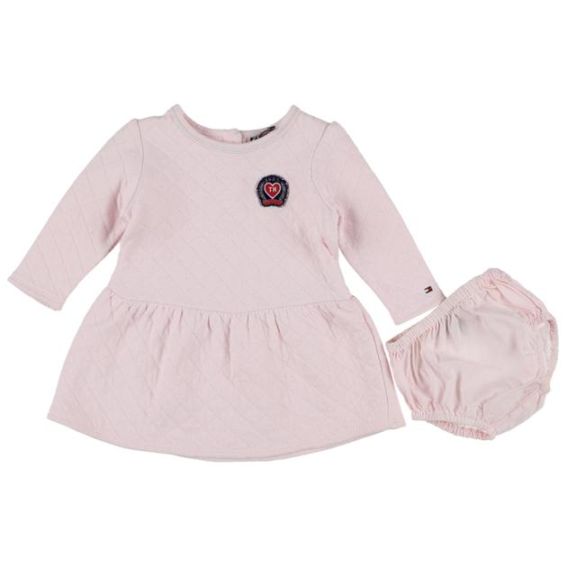 TOMMY HILFIGER - Robe + bloomer rose - 6 Mois