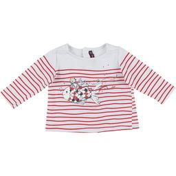 SERGENT MAJOR - T-Shirt blanc, rouge - 3 Mois