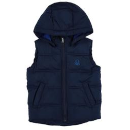 BENETTON - Doudoune sans manche bleu - 4 Ans