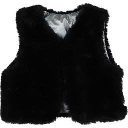 IKKS - Gilet sans manche réversible noir, argent - 12 Mois