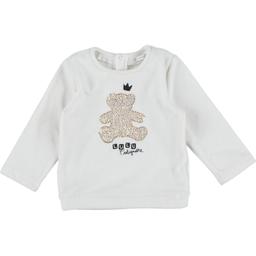 LULUCASTAGNETTE - Sweat blanc cassé, doré - 12 Mois