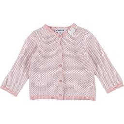 CREEKS - Gilet rose, blanc - 18 Mois