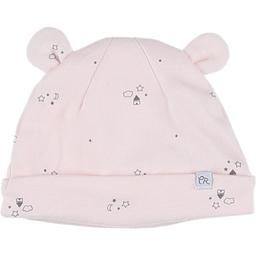 CADET ROUSSEL - Bonnet rose, gris - 0/3 mois