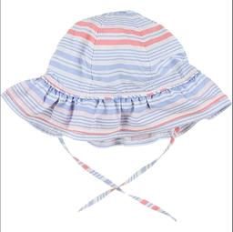 SERGENT MAJOR - Chapeau blanc, bleu, rose - 24/36 mois