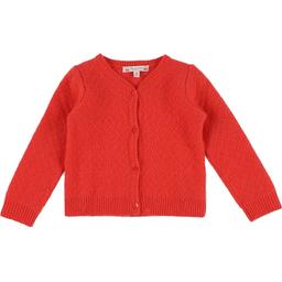 BONPOINT - Cardigan cashmere orange - 24 Mois