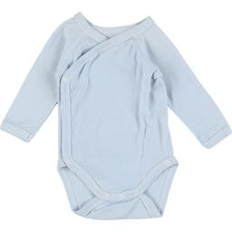 PETIT BATEAU - Body bleu - 1 Mois