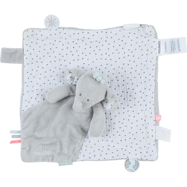 NOUKIE'S - Doudou gris, blanc Noukie's -