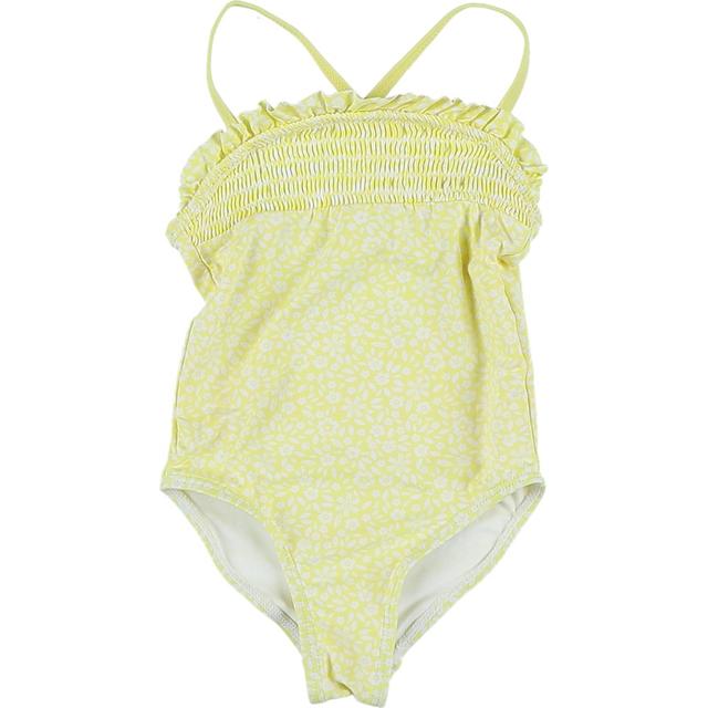 OBAÏBI - Maillot de bain jaune, blanc - 24 Mois