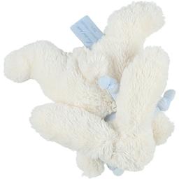 DOUDOU ET COMPAGNIE - Peluche lapin blanc, bleu doudou et cie -