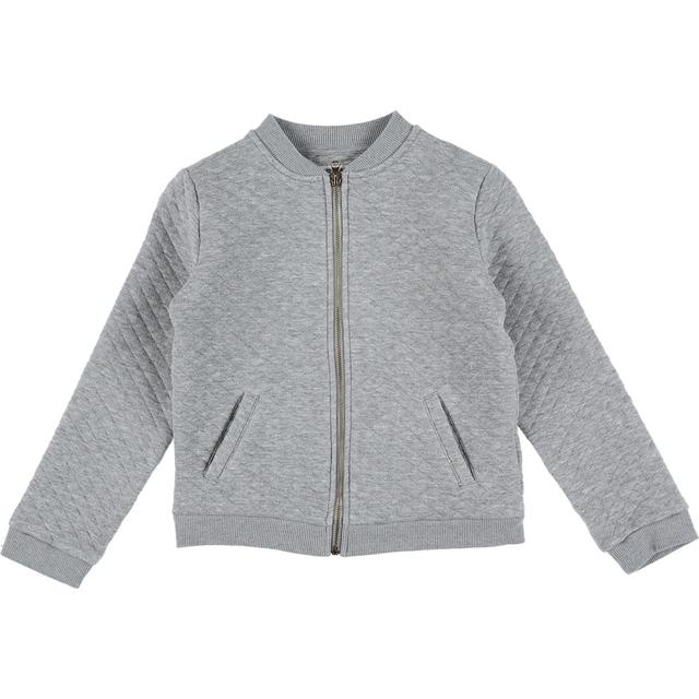 MONOPRIX_KIDS - Sweat teddy gris, argent