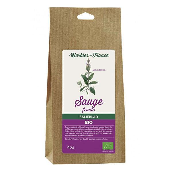 Sauge feuilles bio 40g