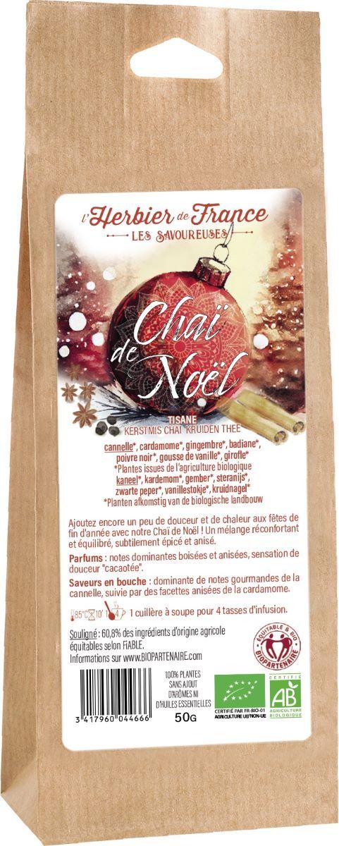 Tisane chaï de Noël 50g