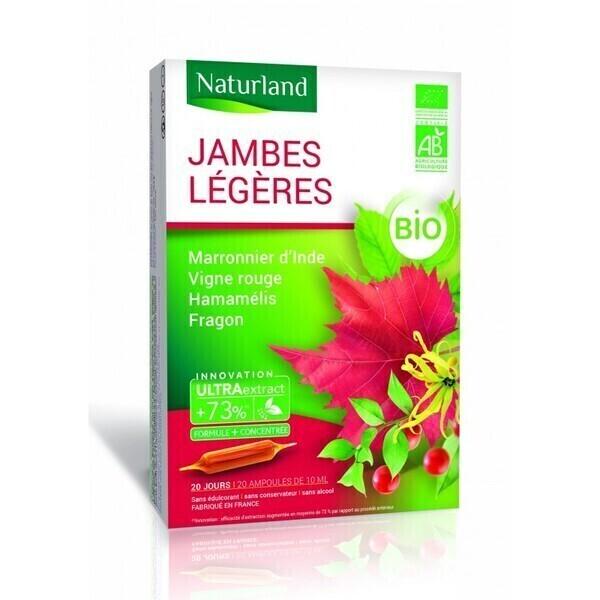 Ampoules de plantes Jambes Légères - NATURLAND