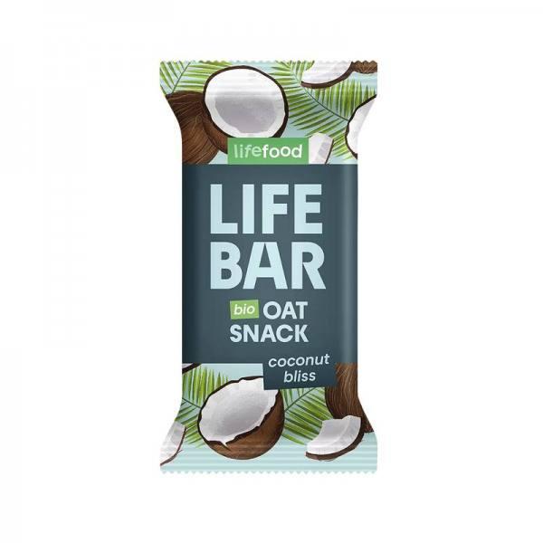 Barre Lifebar snack d'avoine bonheur de coco 40g