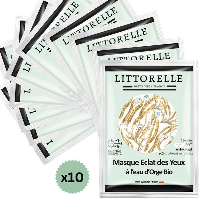 10x Masque Éclat des Yeux Certifié Bio, Patch 360° pour les Yeux